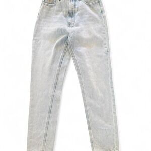 THRILLS Casey Straight Jean Light Blue Wash Straight Leg High Rise Size 3 Retro
